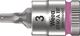 Steckschlüsseleinsatz 8740 A HF 1/4 Zoll SW 3mm L.28mm WERA
