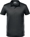 Funktions-Poloshirt CORDOBA Gr.XXL dunkelgrau/hellgrau 100% PES FELDTMANN