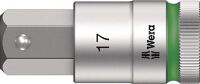 Steckschlüsseleinsatz 8740 C HF 1/2 Zoll SW 17mm L.60mm WERA