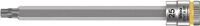 Steckschlüsseleinsatz 8767 A HF TORX® 1/4 Zoll T25 L.100mm WERA