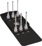 Steckschlüsselsatz 8767 C TORX® HF2 6-tlg.1/2 Zoll T20-T45 WERA