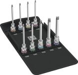 Steckschlüsselsatz 8767 C TORX® HF3 9-tlg.1/2 Zoll T20-T60 WERA