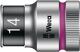 Steckschlüsseleinsatz 8790 HMC HF 1/2 Zoll 6-kant SW 14mm L.37mm WERA