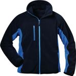 Fleecejacke Bussard Gr.L marine/royal 100%PES CRAFTLAND