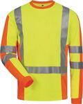 UV-/ Warnschutz-Langarmshirt Drachten Gr.M gelb/orange ELYSEE