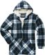 Thermojacke Vancouver Gr.M blau/beige-kariert SCHEIBLER