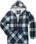 Thermojacke Vancouver Gr.XL blau/beige-kariert SCHEIBLER