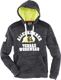 Strickfleecehoody Terrax Workwear Gr.XXXL schwarz melange/limette/orange TERRAX
