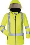 Damenwarnschutzsoftshelljacke Emma Gr.36 gelb 100%PES ELYSEE