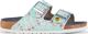 Sandale Arizona ESD Gr.39 flower field mint Birko Flor EN 61340 BIRKENSTOCK