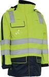 Multinorm-Warnschutzparka SECURETECH Gr.M gelb/marineblau ELKA RAINWEAR