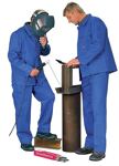 Schweißerschutzbundhose Gr.54 kornblau PLANAM