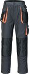 Herrenhose Gr.50 dunkelgrau/schwarz/orange TERRATREND
