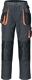 Herrenhose Gr.56 dunkelgrau/schwarz/orange TERRATREND