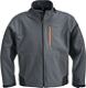 Softshelljacke Gr.XXL dunkelgrau/schwarz/orange 93% PES/7% EL