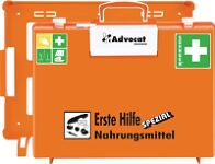 Erste Hilfe Koffer Advocat Nahrungsmittel B400xH300xT150ca.mm orange SÖHNGEN