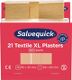 Pflasterstrips Salvequick Textilpflaster ext.gr.6Nachfüllpack je 21St.SALVEQUICK
