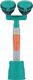Augendusche ClassicLine, NW-Nr.: 4000387003 m.zwei Brauseköpfen, 45Grad Wand-/Tischmontage Anschl.1/2 IG Zoll, B-SAFETY