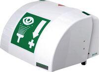 Augendusche PremiumLine, NW-Nr.: 4000387005 m.Auffangbecken+Abdeck.Wm, .Anschl.3/8 AG Zoll B-SAFETY  
