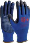Nitril-Feinstrickhandschuh NI-Thermo Gr.8 blau EN388,EN407,EN511 PSA II PRO FIT