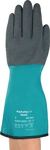 Chemikalienhandschuh AlphaTec 58-201 Gr.10 grün/grau EN 388,EN 374 PSA III