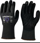 Schnittschutzhandschuhe LeiKaFlex® CUT RL 1645 Gr.8 grau/schwarz EN 388 PSA II
