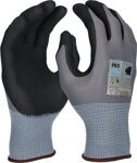 Handschuh EXTRA Gr.8 grau/schwarz EN 388/EN 407 PSA II PRO FIT