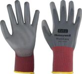 Handschuh Workeasy 13G GY PU 1 Gr.10 grau/rot EN 388 PSA II HONEYWELL