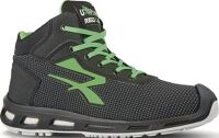 Sicherheitsstiefel RedLion HARD Gr.43 schwarz/grün S3 SRC ESD EN20345