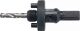 Aufnahmehalter 11mm 6-kant m.Führungsbohrer Lochsägen HSSE-Co8 D.32-210mm