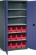 Werkbank RAL6011, NW-Nr.: 9000425300 1500x700x840mm, 2x180/2x330mm PROMAT 2Schubl./2Türen, resedagrün