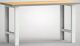 Werkbank, NW-Nr.: 9000425450 B1500xT700xH840mm Buche, Multiplex lichtgrau KLW-LUTZ, BETRIEBSEINRICHTUNGEN