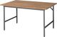Arbeitstisch Jerry, NW-Nr.: 9000425705 B1500xT1000xH800-850mm, Arbeitsplatte Buche-Massiv,S.25mm, Gestell grau RAU