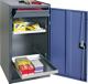 Werkzeug-/Beistellschrank, NW-Nr.: 9000425930 H1000xB500xT500mm, 1Schubl.,2Bd.anthrazitgra u/taubenblau,NCS PROMAT