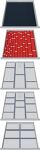 Schubladen-Unterteilungsm, NW-Nr.: 9000426040 aterial Front-H.50-150mm, 79-tlg. H1019xB705xT736mm, H1019xB705xT736mm  