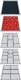 Schubladen-Unterteilungsm, NW-Nr.: 9000426040 aterial Front-H.50-150mm, 79-tlg. H1019xB705xT736mm, H1019xB705xT736mm