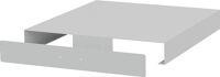 Hubwagensockel, NW-Nr.: 9000426114 H112xB705xT736mm STA RAL, 7035 BEDRUNKA+HIRTH   