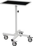 Materialständer, NW-Nr.: 9000426200 Ladefl.-L410xB610mm, verstellb.H.945-1295mm lichtgrau Ablage starr  
