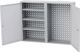 Hängeschrank, NW-Nr.: 9000426222 H750xB1000xT200mm, Vollblechtüren lichtgrau/lichtgrau  