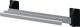 Ablageplatte SimplaClip, NW-Nr.: 9000426530 B150xT45mm f.Lochplatte, BEDRUNKA+HIRTH