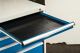 Schubladengummieinlage, NW-Nr.: 9000427150 schwarz f.Schrank-B.572mm, f.Schubl.H 50-175mm KLW-LUTZ, BETRIEBSEINRICHTUNGEN