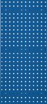 Lochplatte B450xL1000mm, NW-Nr.: 9000428011 blau RASTERPLAN   