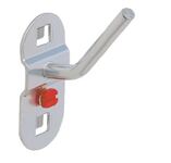 Schräghaken T14/40xØ6mm, NW-Nr.: 9000428035 pulv.f.Lochplatten, 5St./Btl.RASTERPLAN f.Lochplatten 5St./Btl.  