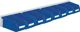 Sichtlagerkastenset, NW-Nr.: 9000428236 H100xB920xT180mm, Stahlblech/Polyethylen Ku.-besch.blau