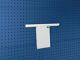 Dokumentenhalter DIN A4, NW-Nr.: 9000429087 hoch Alu.B500xT10xH50mm, f.Lochplatten BOTT Aluminium, für Lochplatte