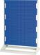 Stellwand H1450xB1000xT550mm mit 8 Lochplatten enzianblau