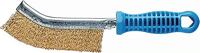 Handbürste HBG 10 MES L.265mm 0,3mm Messingdraht (MES) Besatz-L.25mm PFERD