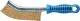 Handbürste HBG 10 MES L.265mm 0,3mm Messingdraht (MES) Besatz-L.25mm PFERD
