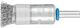 Pinselbürste PBUR INOX D.13mm Drahtstärke 0,2mm VA 15000min-¹ 10 St.PFERD