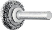 Rundbürste RBU ST D.20mm Drahtstärke 0,2mm STA 4mm PFERD